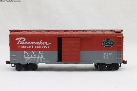 RND-02046 - 40' AAR Boxcar - New York Central - NYC 175936 - Resistor & Metal Wheels - HO Scale - Preowned