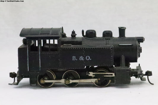 TYCO-???? - 0-6-0 Steam Locomotive - Baltimore & Ohio - B&O (No#) - HO Scale - Preowned