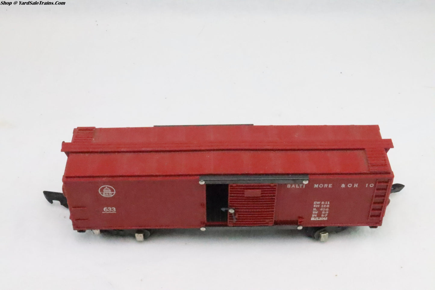 AF-1AF - Box Car - Baltimore & Ohio - B&O #633 - Preowned - S Scale - No Box