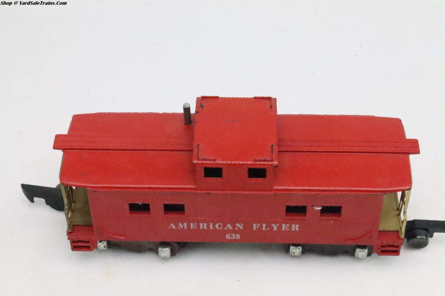 AF-2AF - Caboose - Rd# 638 - Preowned - S Scale - No Box