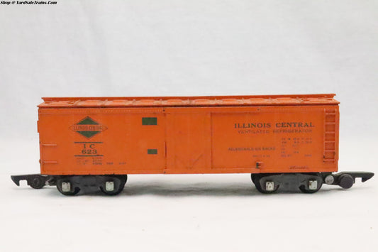AF-2AF - Box Car - Illinois Central - IC #623 - Preowned - S Scale - No Box