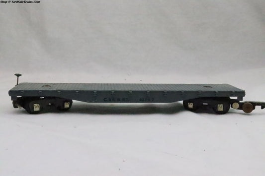 AF-1AF - Flat Car - C&NW Rd# 42597 - S Scale - Preowned - No Box