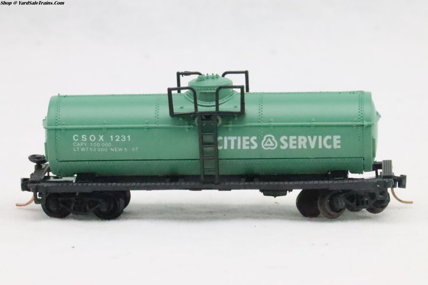 UNK-????? - Tank Car - Cities Service - CSOX 1231 - Preowned - N Scale