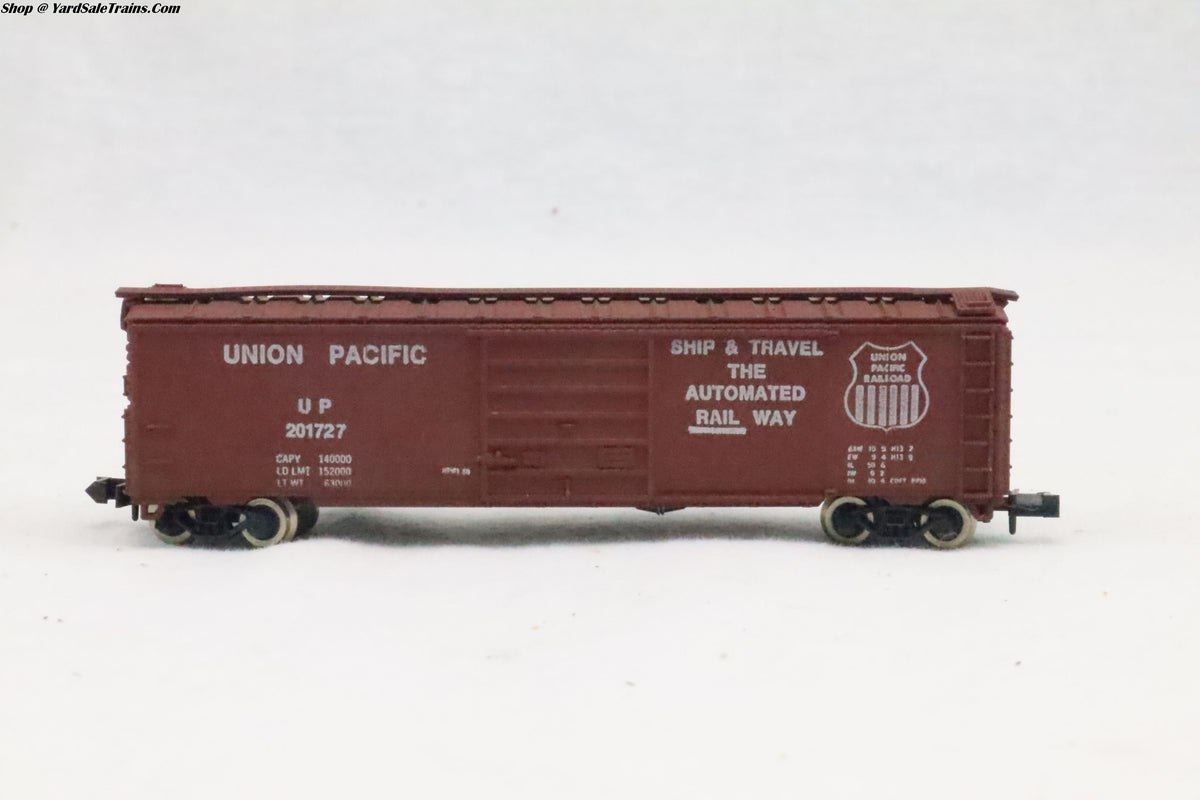 CC-1451C - Box Car - Union Pacific - UP 201727 - Preowned - N Scale