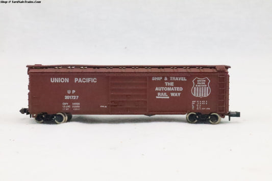 CC-1451C - Box Car - Union Pacific - UP 201727 - Preowned - N Scale