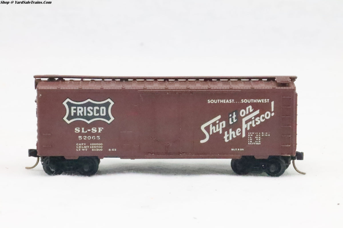 MTL-21080 - Box Car - Frisco - SL-SF 52065 - Preowned - N Scale