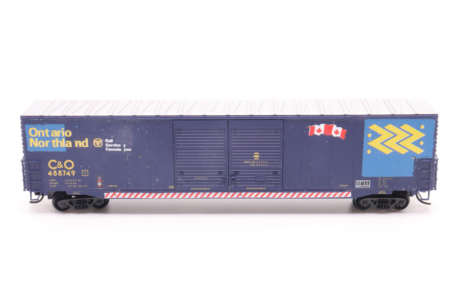 ATL-36812 - ACF 60' Double Door Box Car - C&O #488749 - Customized