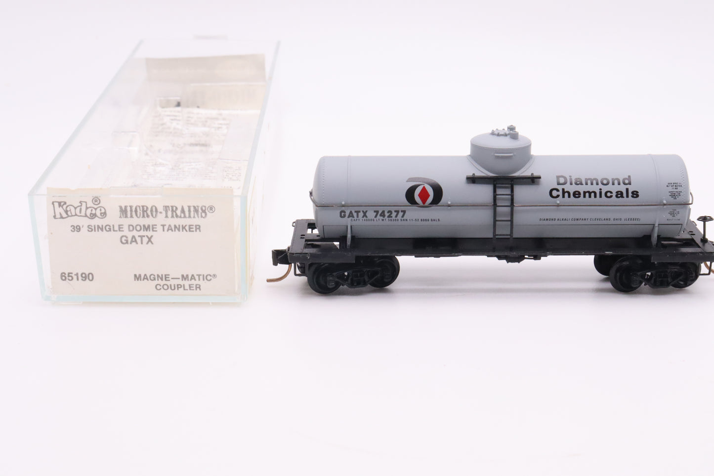 MTL-65190 - 39' Single Dome Tank Car - Diamond Chemicals #74277