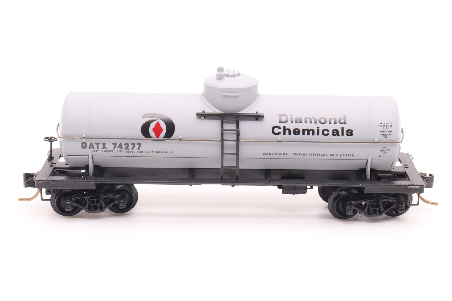 MTL-65190 - 39' Single Dome Tank Car - Diamond Chemicals #74277