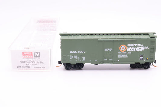 MTL-021 00 230 - 40' Standard Box Car, Plug Door - BCR #8006
