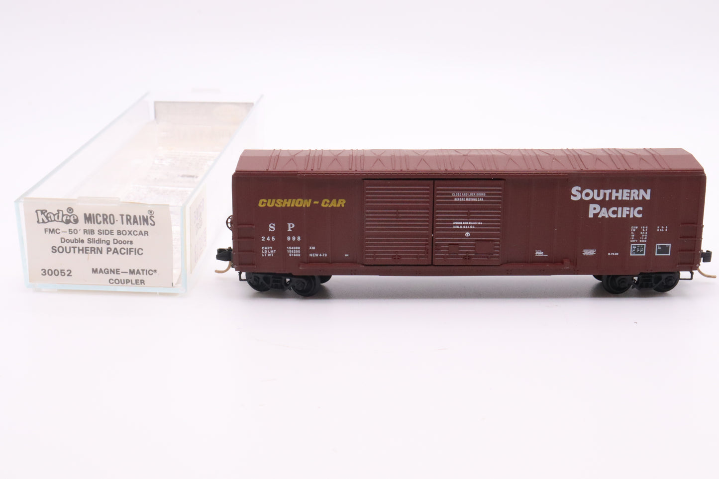 MTL-30052 - Kadee - 50' Rib Side Box Car, Double Doors, w/o Roofwalk - SP #245998 - (Kadee)