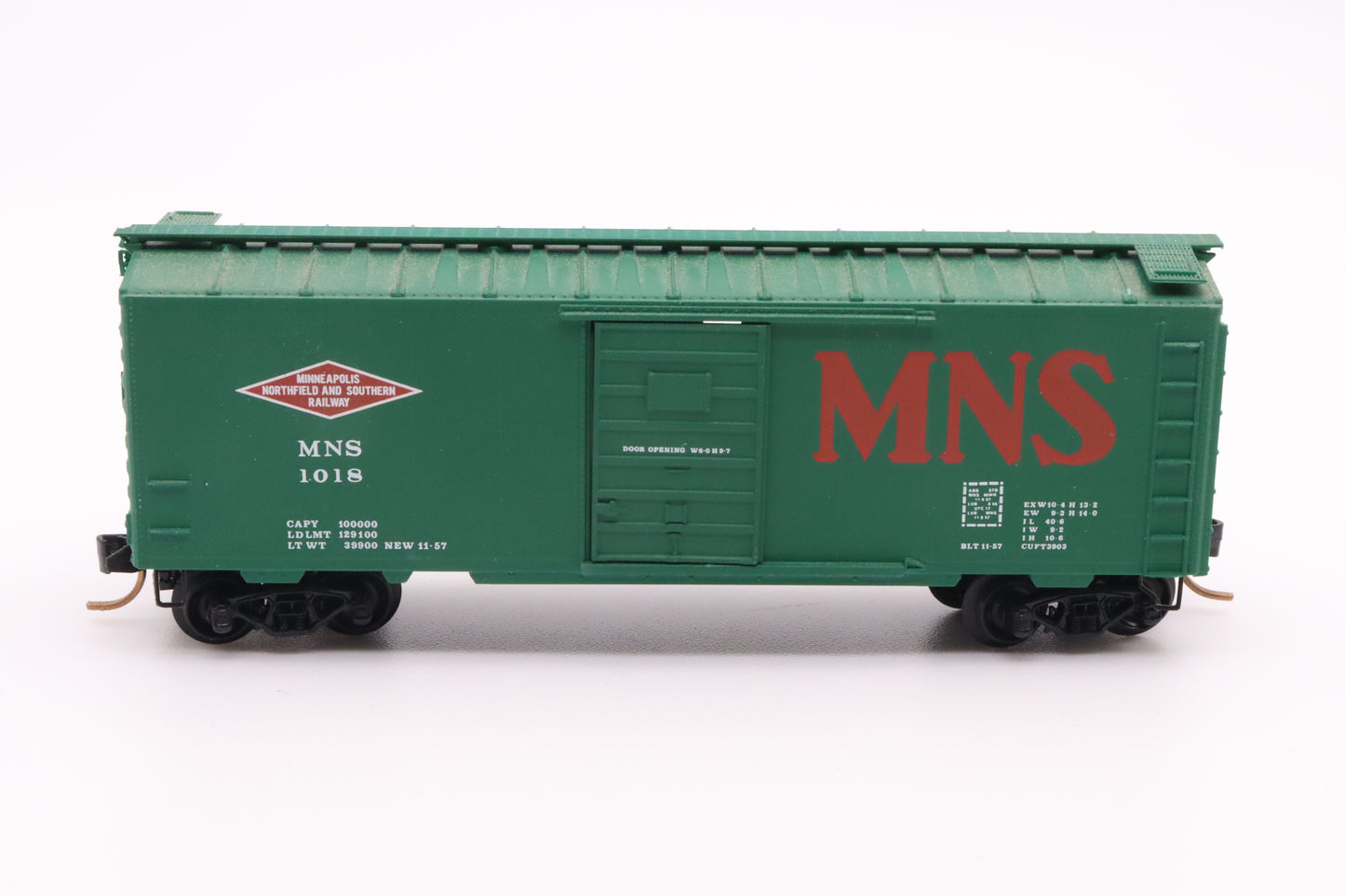 MTL-20840 - 40' Standard Boxcar, Single Door - MNS #1018