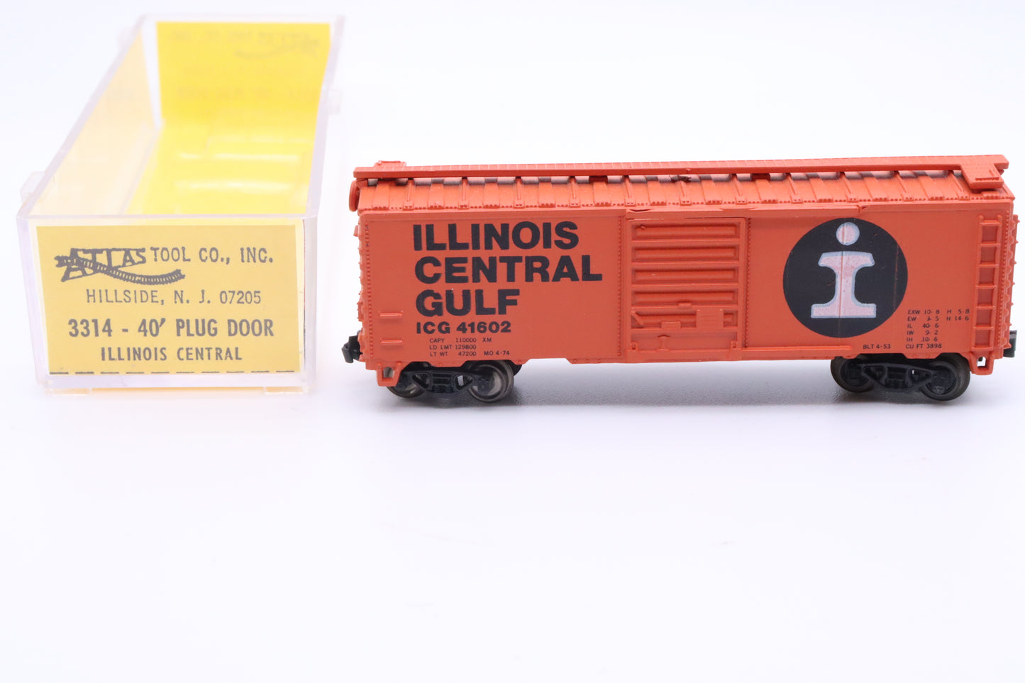 ATL-3314 - 40' Boxcar w/Plug Door - ICG #41602