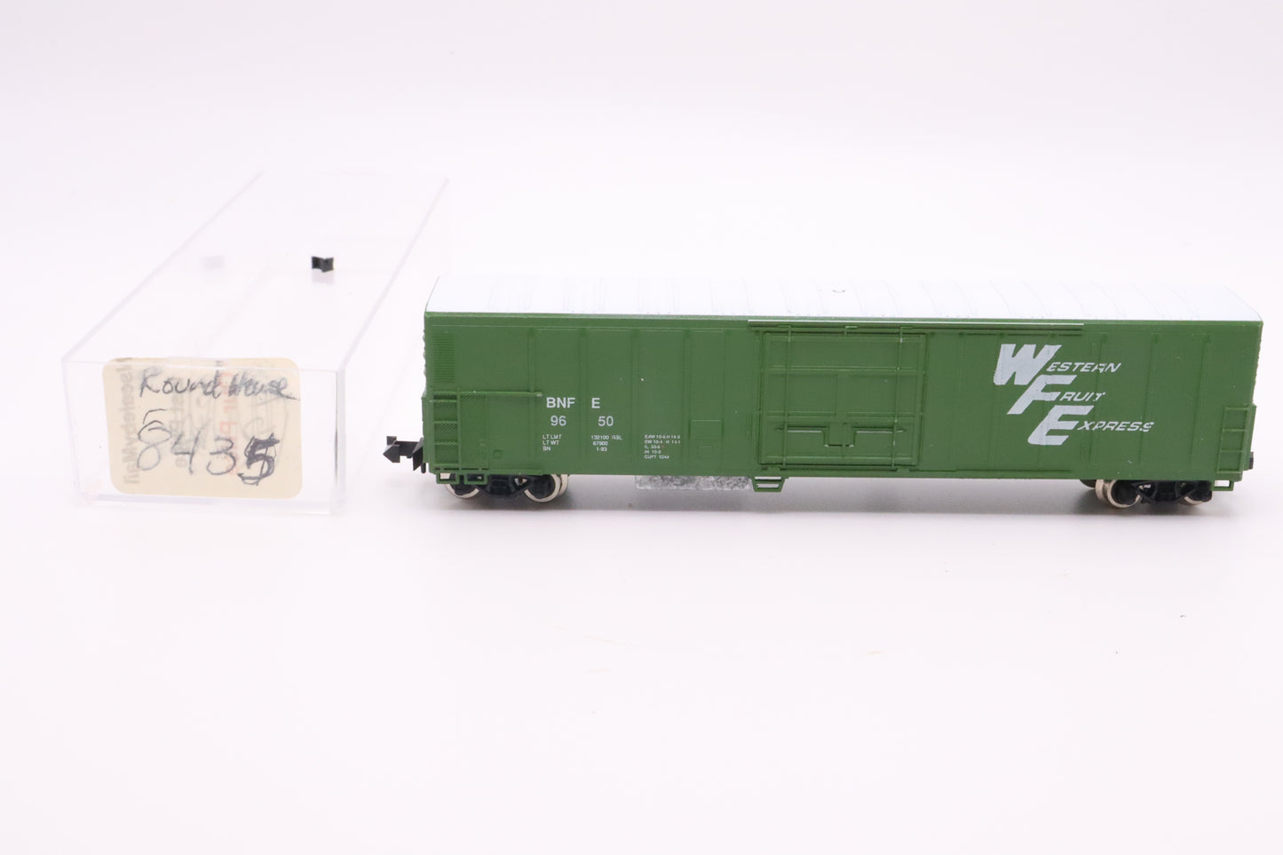 RND-8435 - Burlington Northern 57' Mechanical Refrigerator Car - Road BNFE #9650