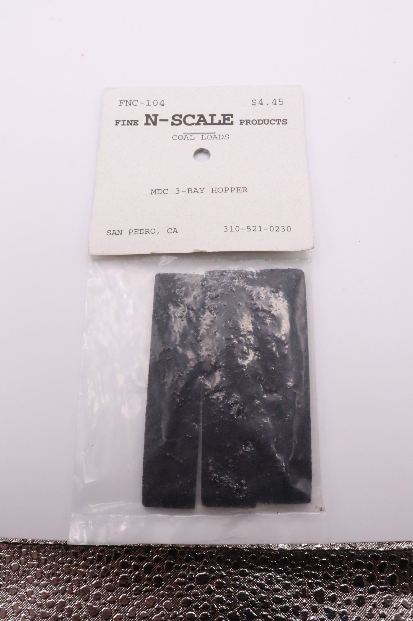 FNC-104 - MDC 3-Bay Hopper - Coal Car Load 3 Pack
