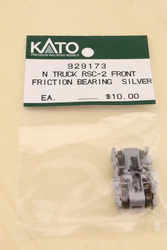 KAT-929173 - Front Friction Bearing Truck, Silver (RSC-2) - N-Scale - Qty-1