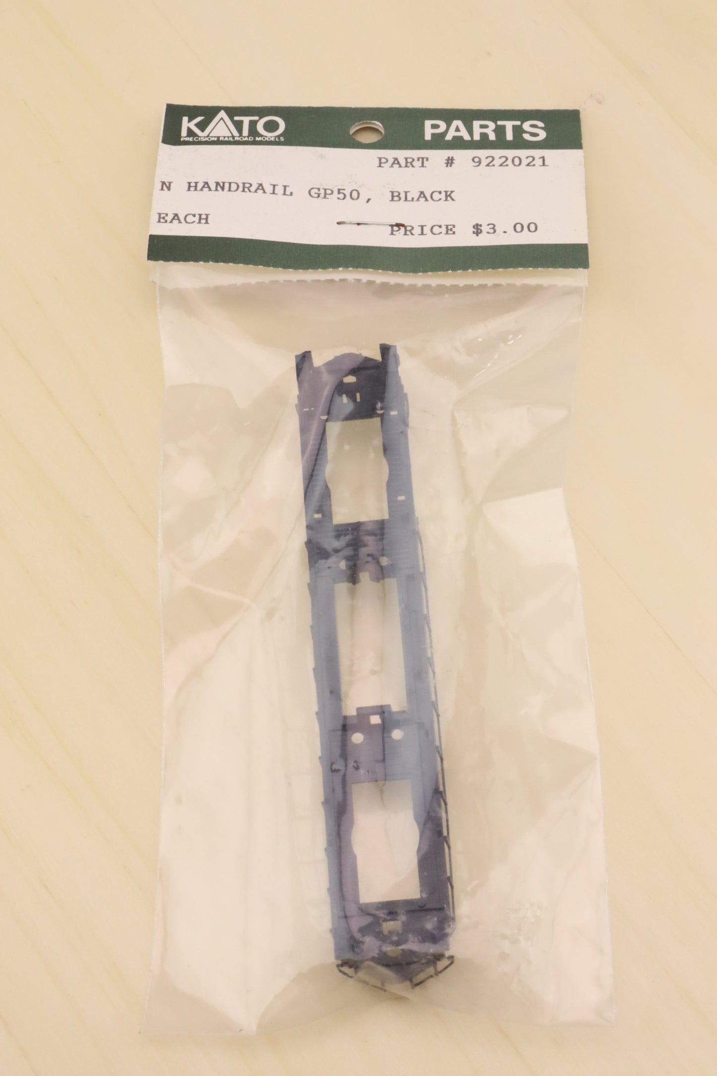 KAT-922021 - GP50 Handrail - Black - N-Scale