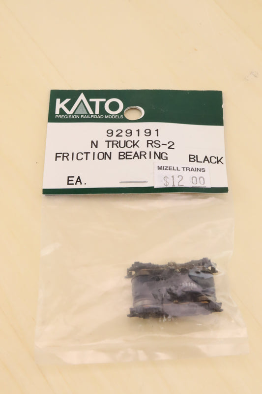 KAT-929191 - RS-2, AAR Type B Truck, Black (Friction Bearing) - N-Scale - Qty-1