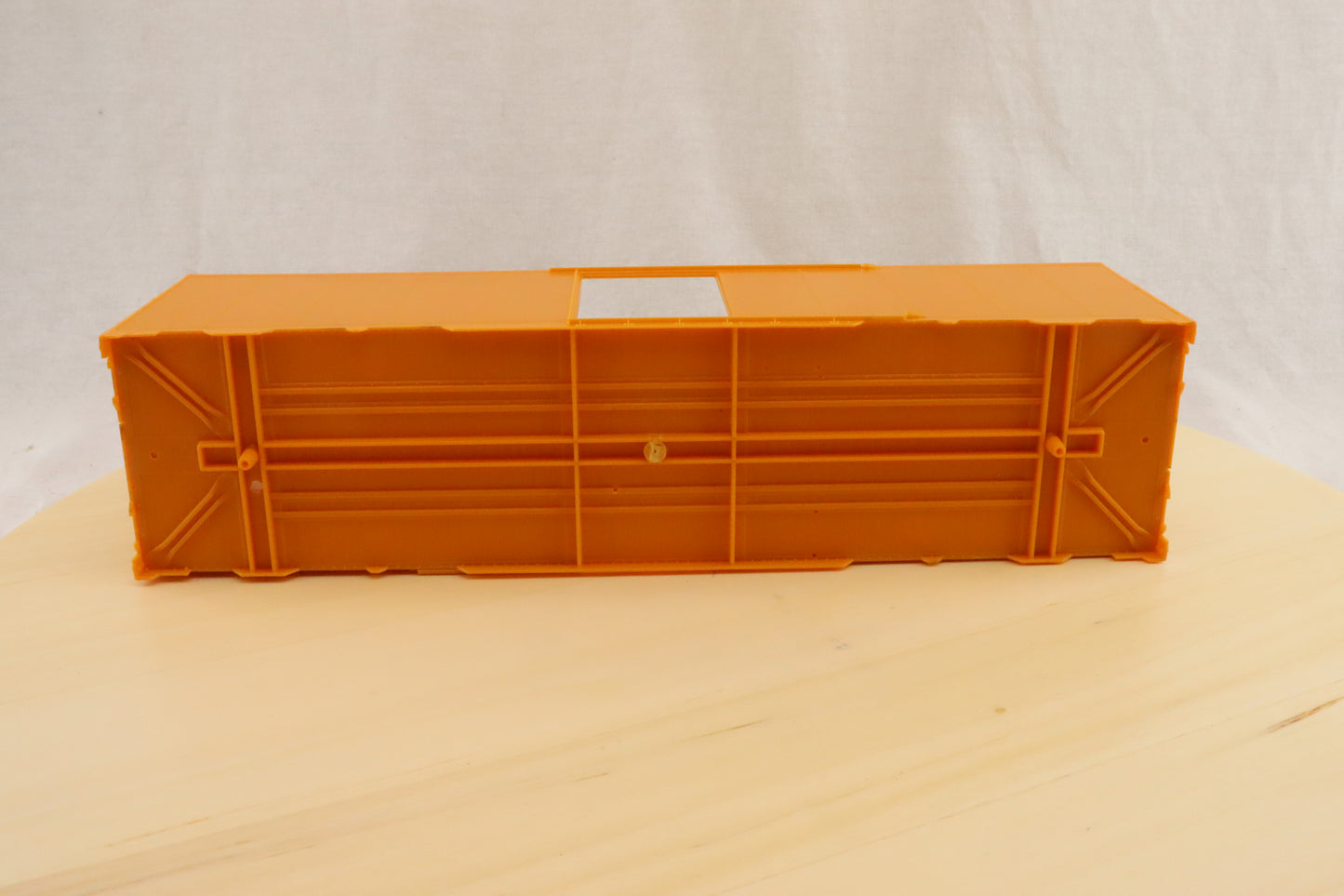 RC-X-29-Orange - Pennsylvania Railroad X-29 Box Car 1924 Body - O Scale