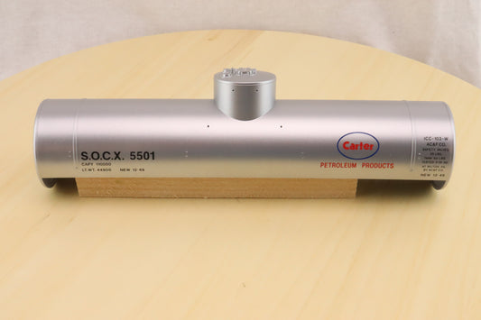 RC-10KTANK-5501 - Type 103 W 10,000 Gallon Tank Car Body - SOCX 5501 - O Scale
