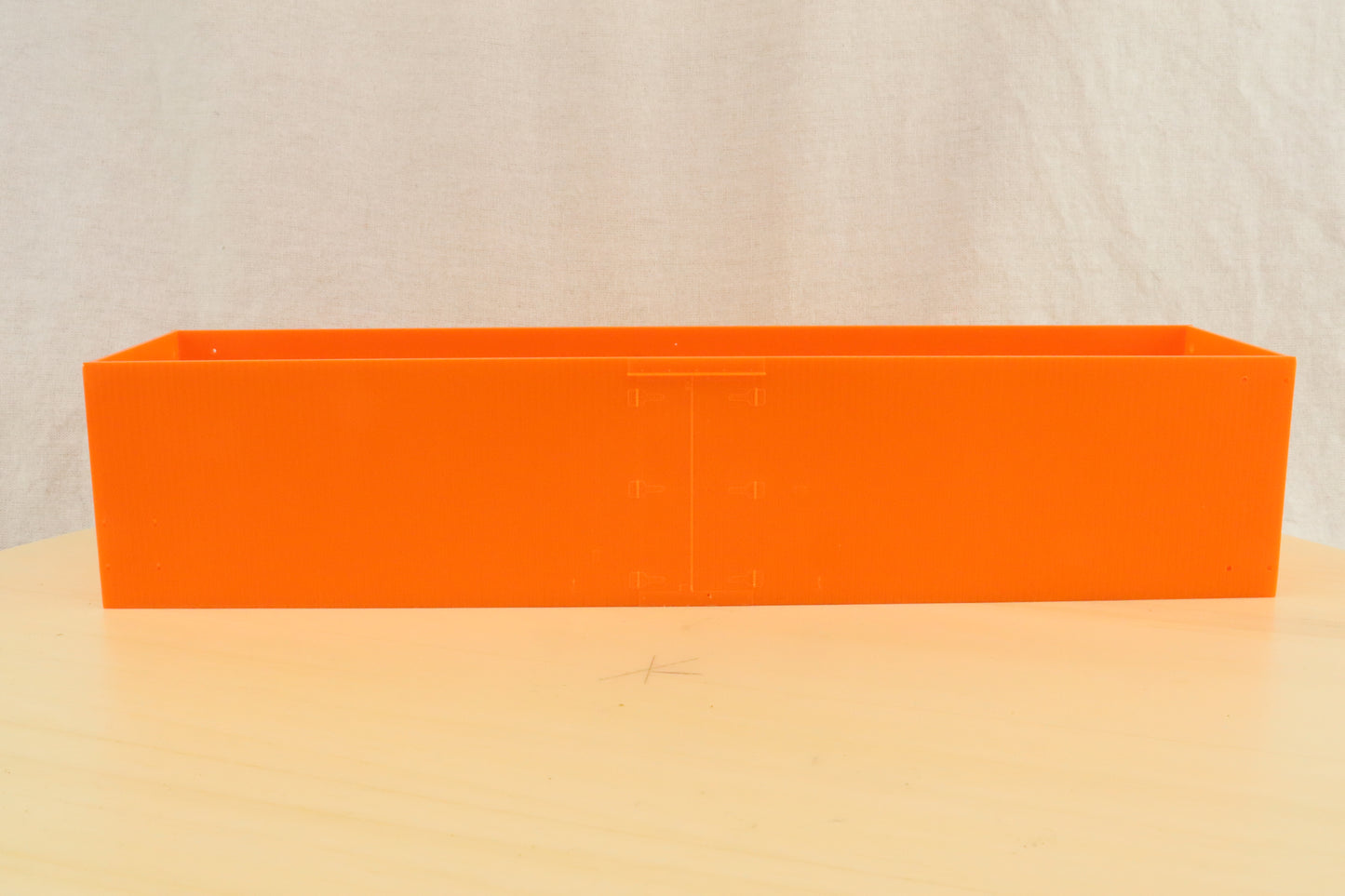 RC-R-30-12-9-Orange - PFE Refrigerator Car Body - O Scale