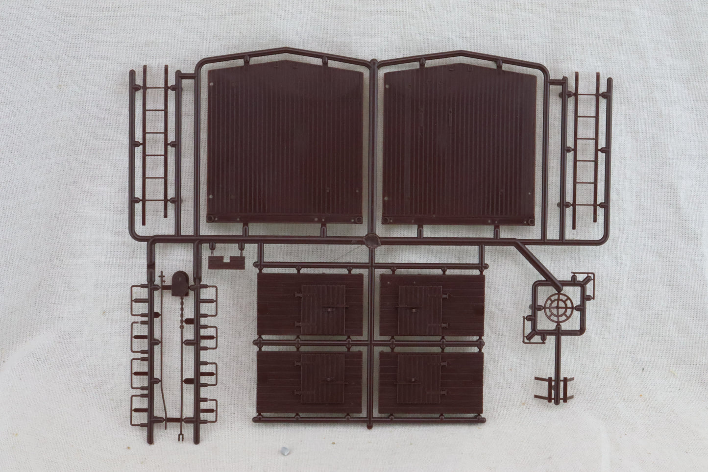 RC-R-30-12-9-Brown - PFE Refrigerator Car Multi-Part Sprue - O Scale