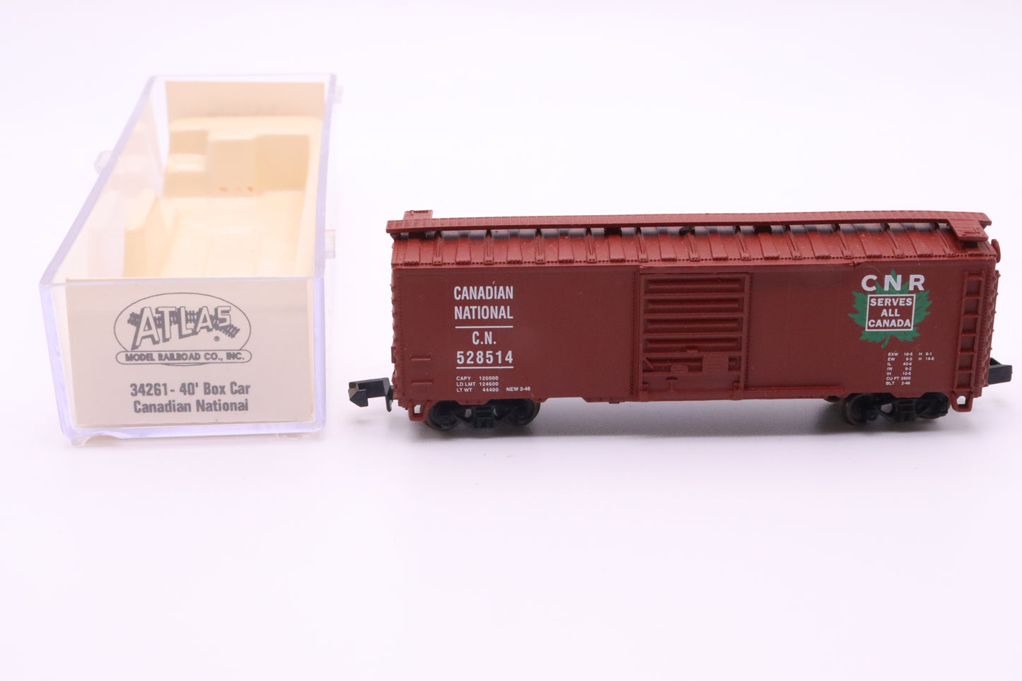 ATL-34261 - 40' Box Car - CN - Road #528514