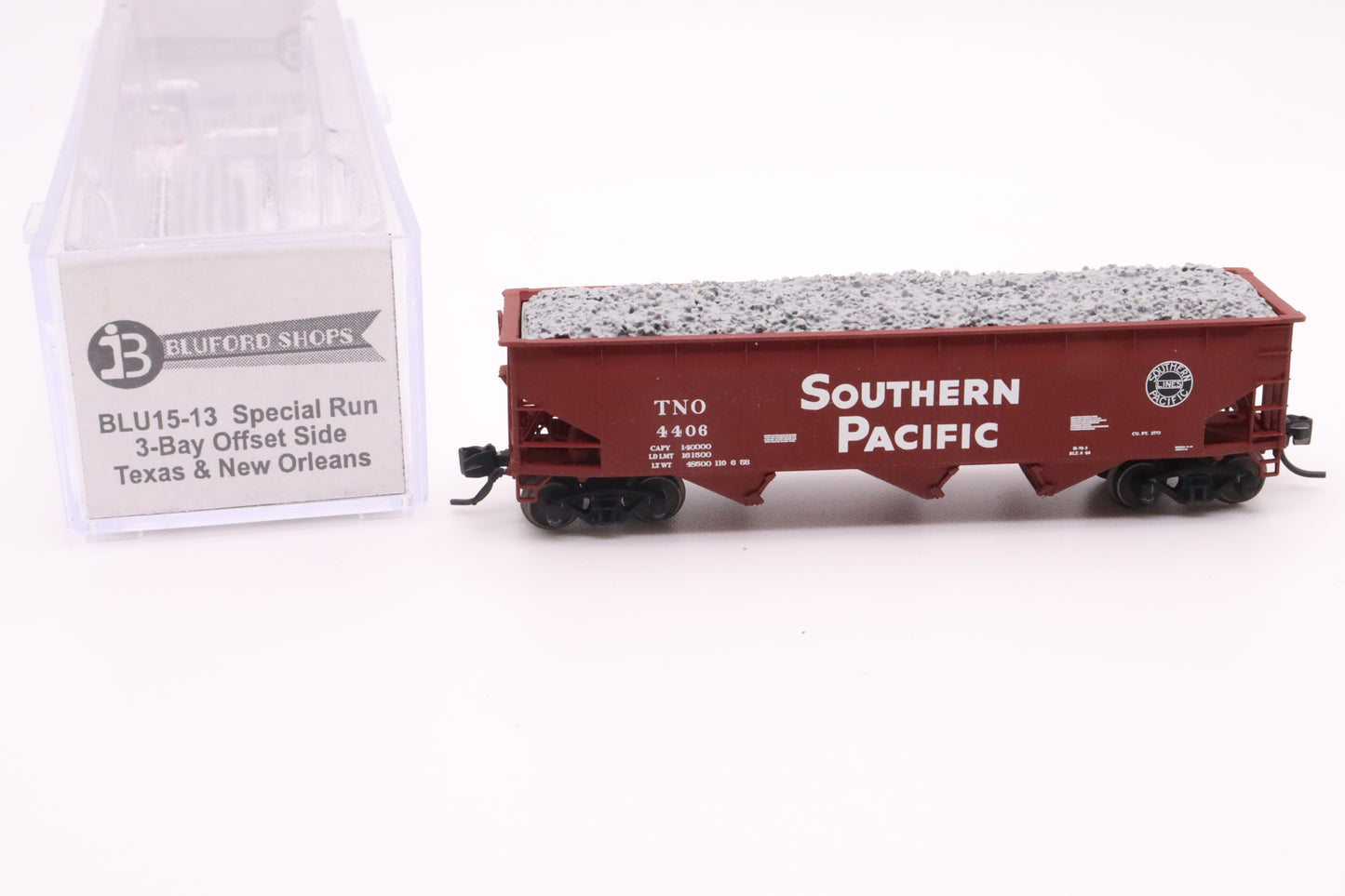 BLU-15-13 - Special Run 3-Bay Offset Side Hopper - TNO-4406