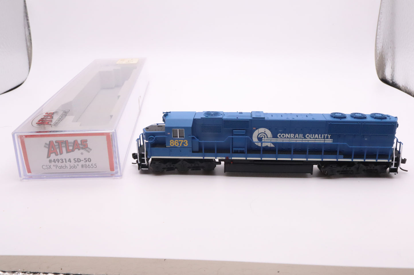 ATL-49315 - SD-50 Locomotive - Conrail - CSX "Patch Job" - CSXT #8673