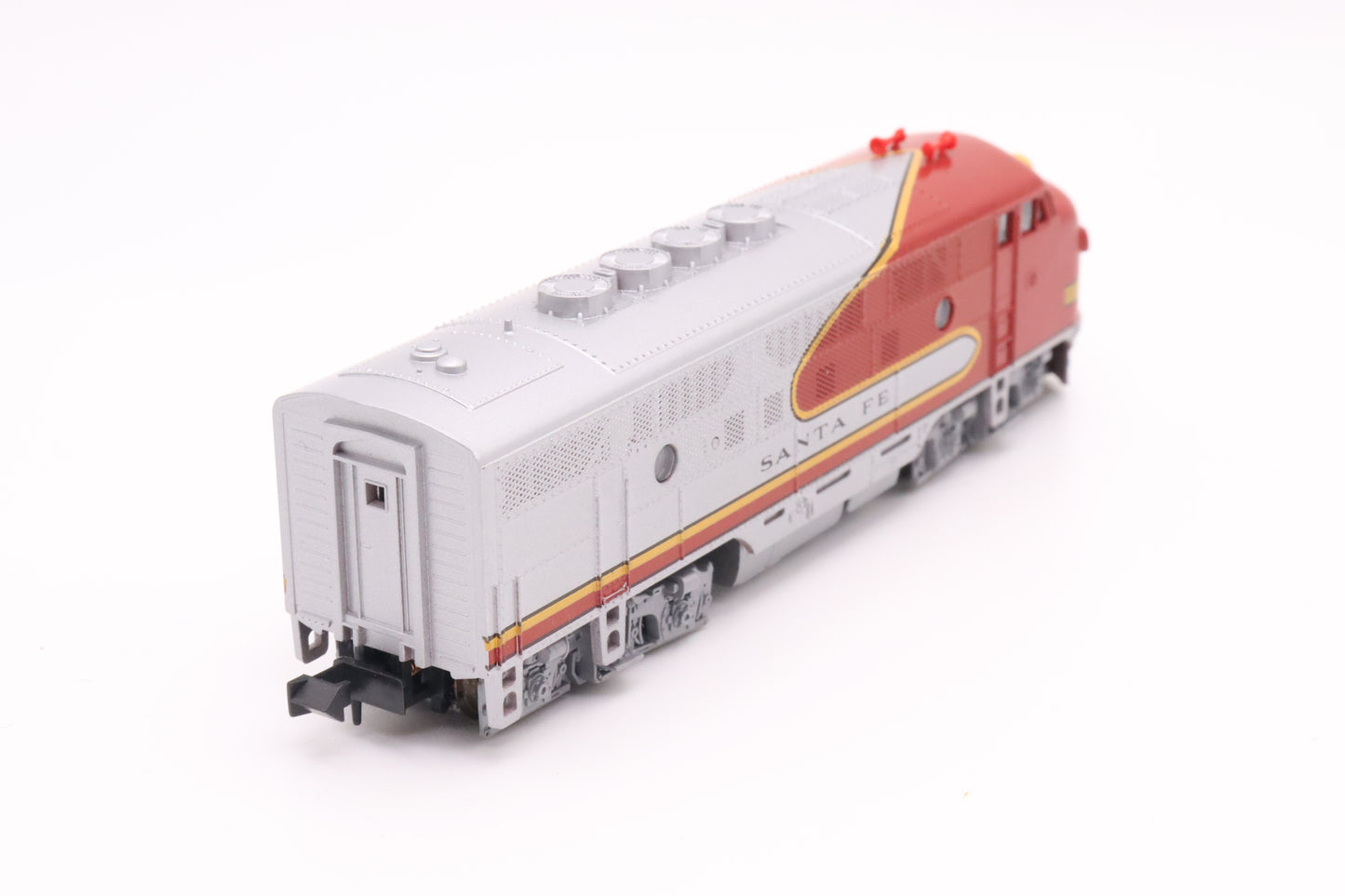 KAT-176-189 & 176-194 & 176-189 - F3A-F3B-F3A Locomotive Set - Santa Fe - ATSF #NoNumber - N Scale - Preowned