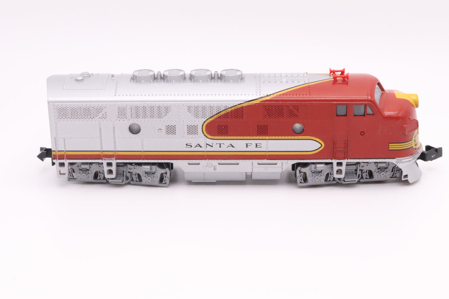 KAT-176-189 & 176-194 & 176-189 - F3A-F3B-F3A Locomotive Set - Santa Fe - ATSF #NoNumber - N Scale - Preowned