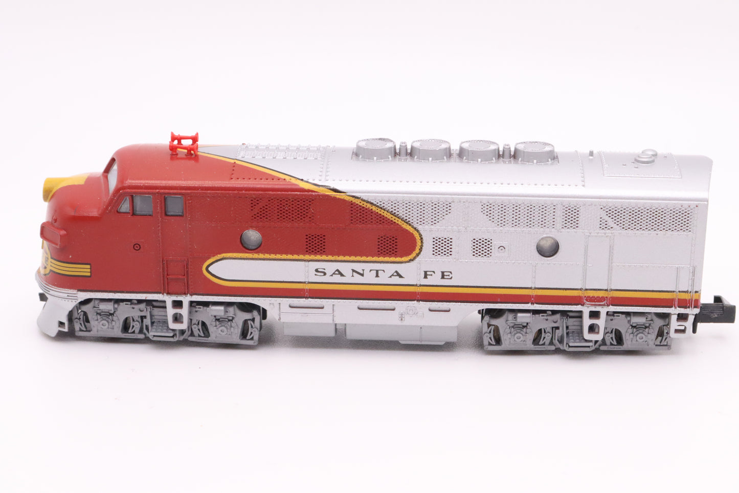 KAT-176-189 & 176-194 & 176-189 - F3A-F3B-F3A Locomotive Set - Santa Fe - ATSF #NoNumber - N Scale - Preowned