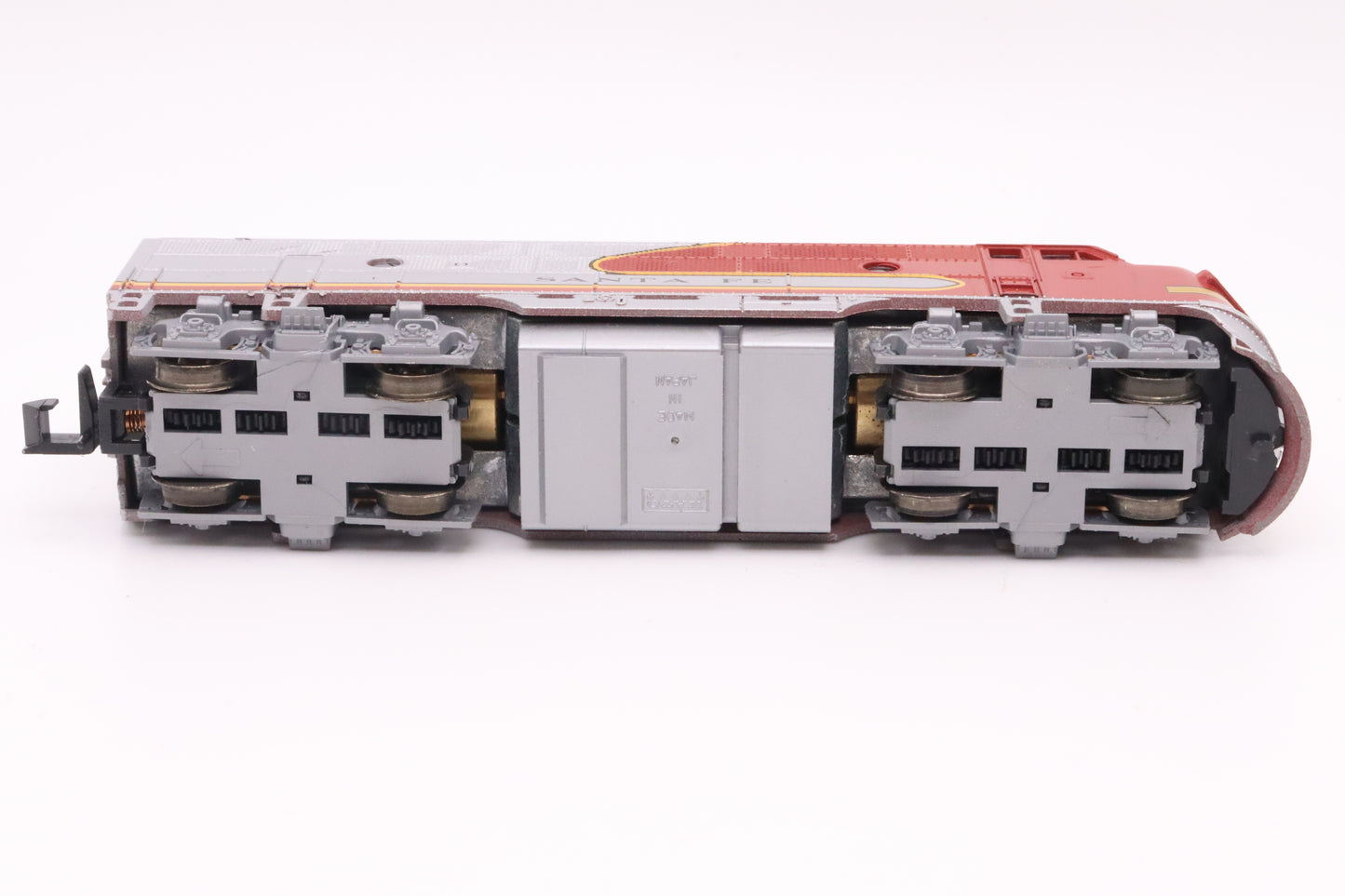 KAT-176-189 & 176-194 & 176-189 - F3A-F3B-F3A Locomotive Set - Santa Fe - ATSF #NoNumber - N Scale - Preowned