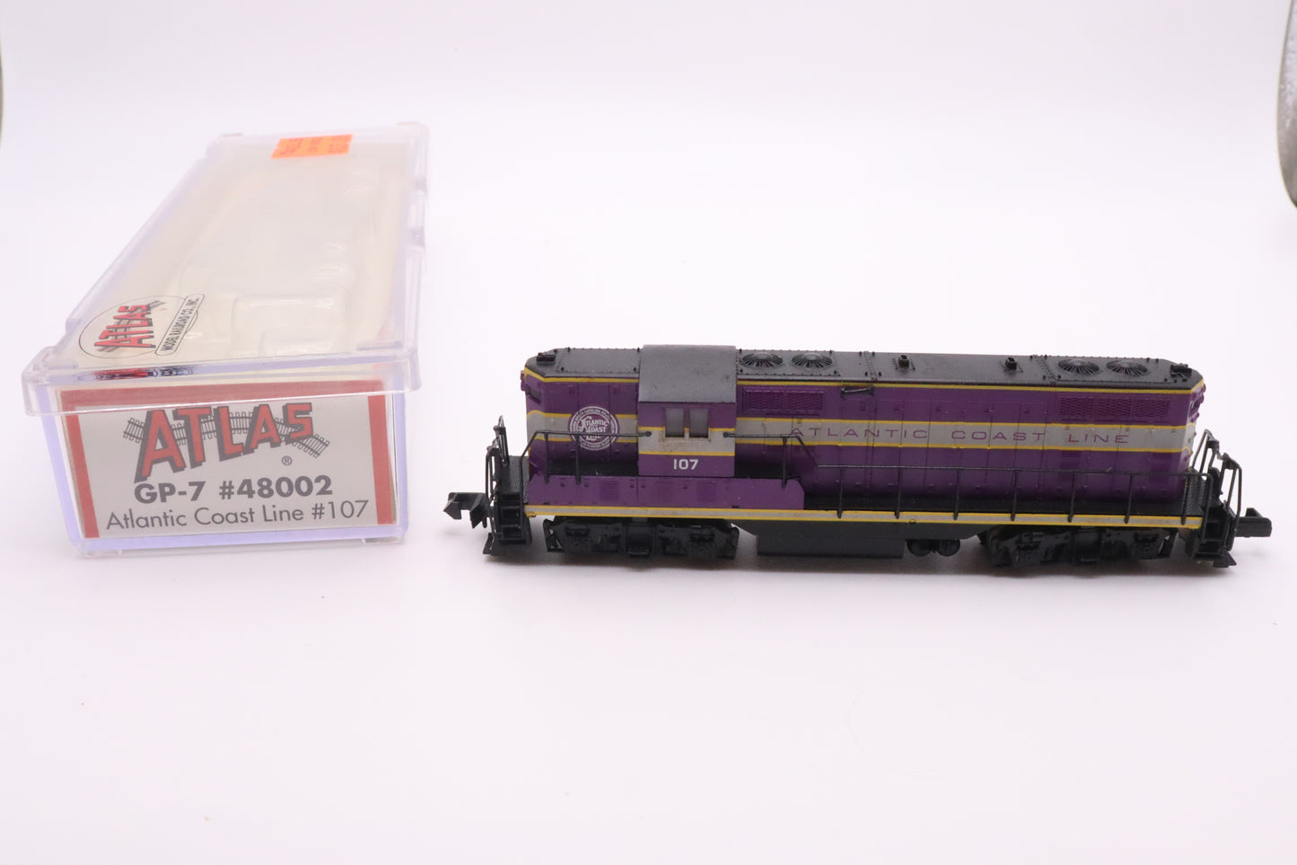 ATL-48002 - GP-7 Locomotive - Atlantic Coast Line - ACL #107