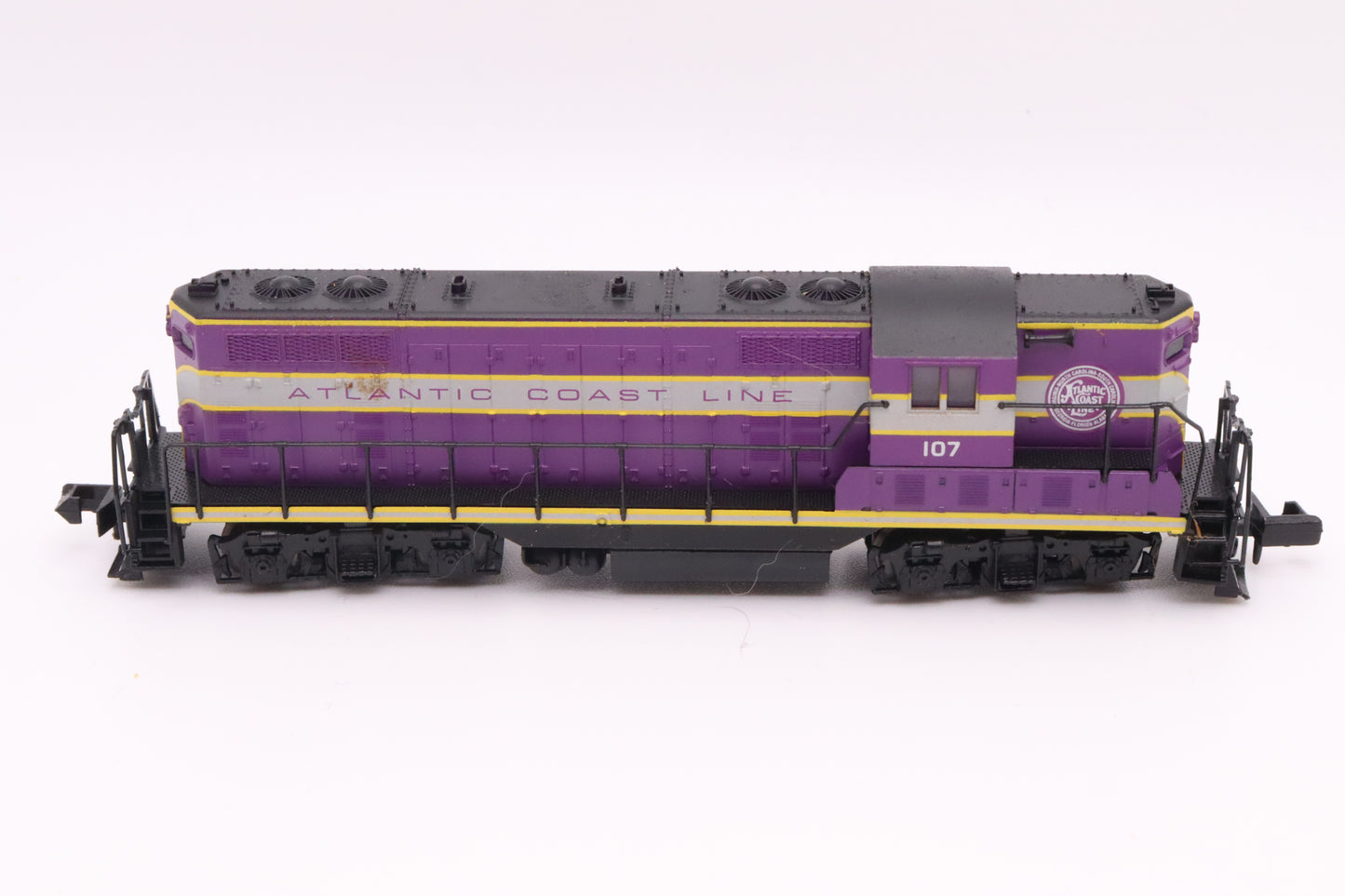 ATL-48002 - GP-7 Locomotive - Atlantic Coast Line - ACL #107