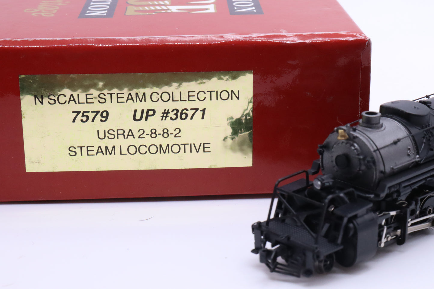 LL-7579 - USRA 2-8-8-2 Steam Locomotive - Union Pacific - UP#3671