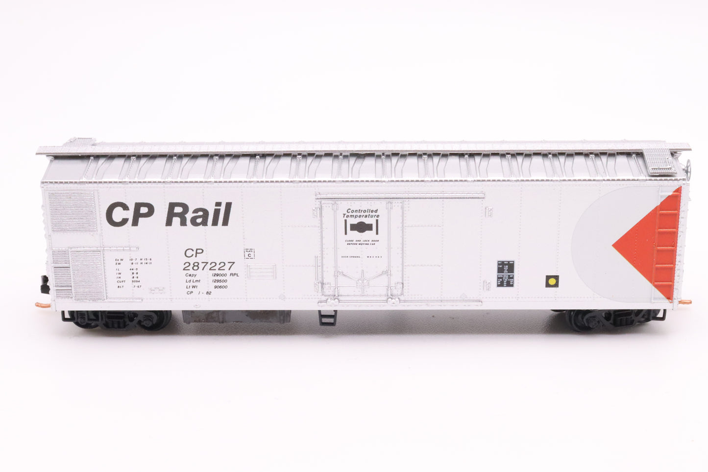 MTL-069 00 212 - 51' Riveted Side Mechanical Reefer - Canadian Pacific - CP#287227