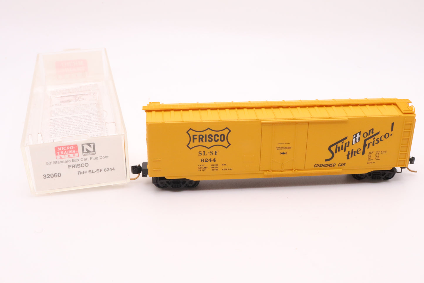 MTL-32060 - 50' Standard Box Car, Plug Door - Frisco - SLSF #6244