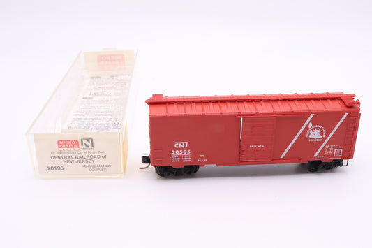 MTL-20196 - 40' Standard Box Car, Single Door - Central Railroad of New Jersey - CNJ#20505