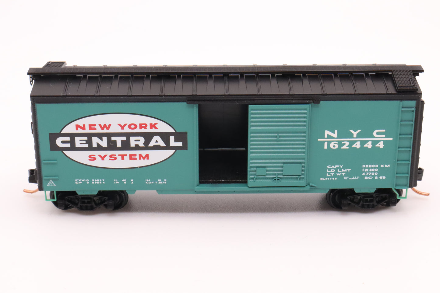 MTL-020 00 390 - 40' Standard Boxcar, Single Door - New York Central - NYC #162444