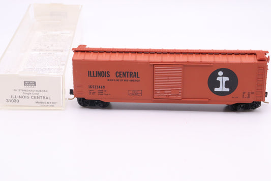 MTL-31030 - 50' Standard Box Car, Single Door - Illinois Central - IC #523469