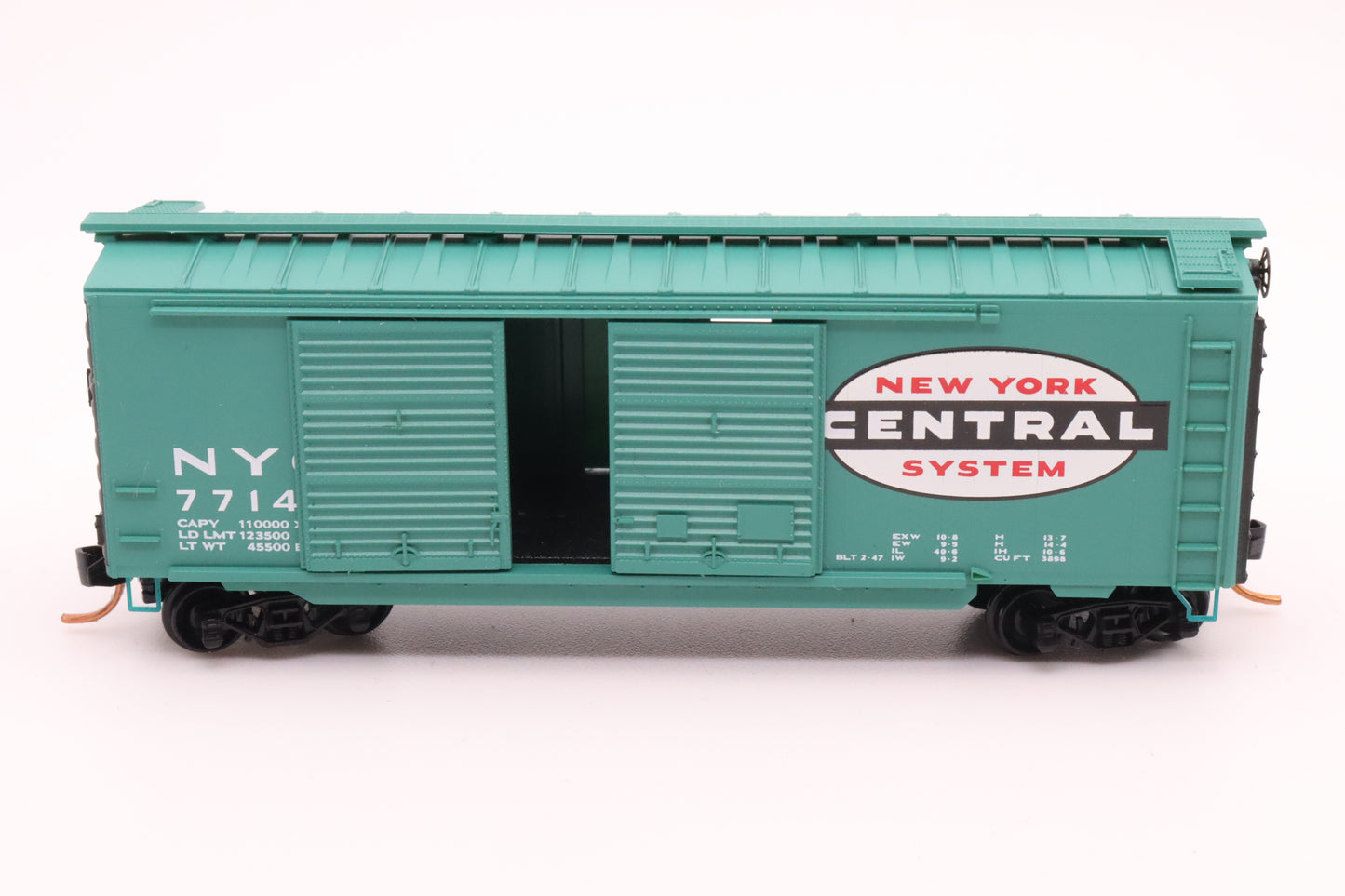 MTL-023 00 300 - 40' Standard Box Car, Double Doors - New York Central - NYC #77147