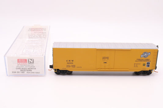MTL-038 00 180 - 50' Standard Box Car, Plug Door, w/o Roofwalk - Chicago North Western - CNW #32931