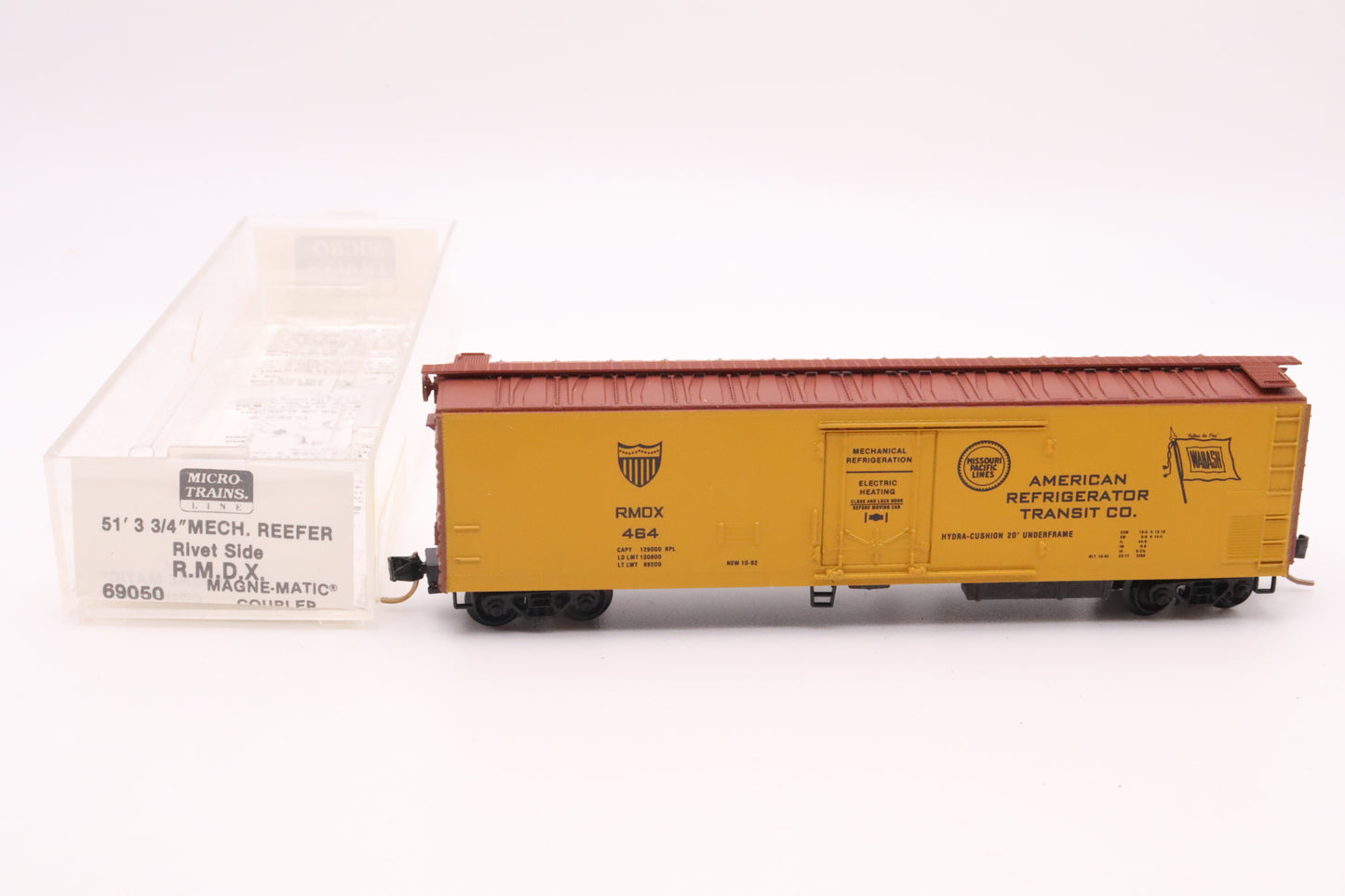 MTL-69050 - 51' Steel Riveted Side Refrigerator Car - RMDX #464