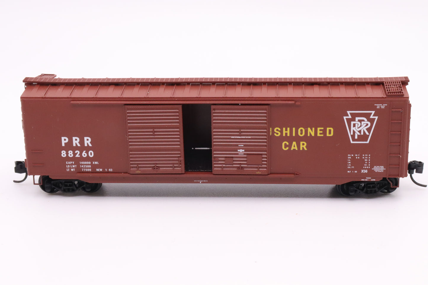 MTL-034 00 440 - 50' Standard Box Car, Double Doors - Pennsylvania - PRR#88260