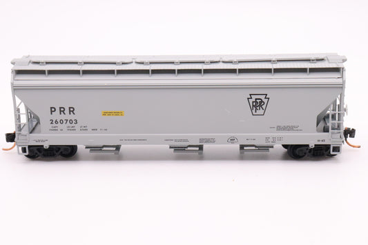 MTL-094 00 220 - 3 Bay Covered Hopper, w/ Elongated Hatches - Pennsylvania - PRR #260703
