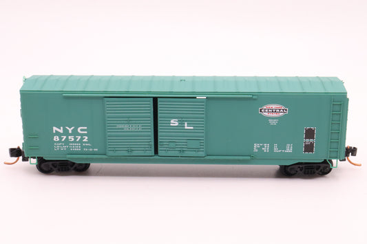 MTL-037 00 110 - 50' Standard Box Car, Double Doors, w/o Roofwalk - New York Central - NYC #87572