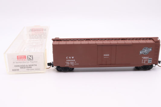 MTL-32230 - 50' Standard Boxcar, Plug Door - Chicago North Western - CNW #152043