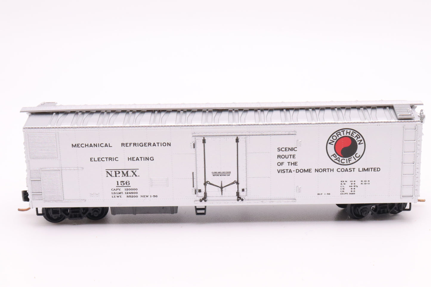 MTL-69150 - 51' 3 3/4" Rivet Side Mechanical Reefer -Northern Pacific - NPMX #156