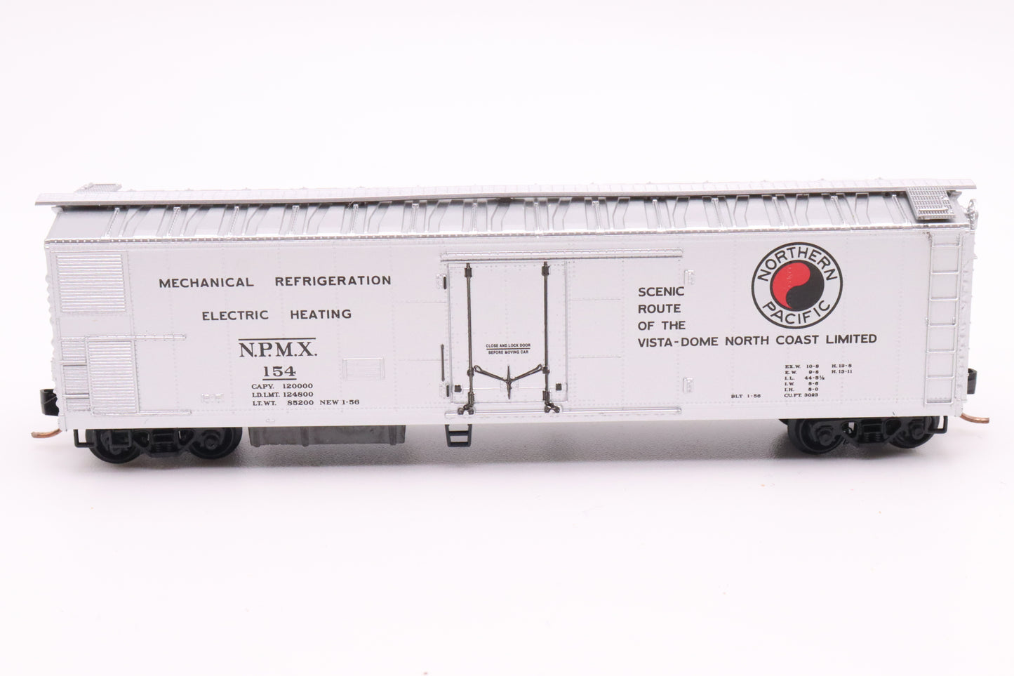 MTL-69150 - 51' 3 3/4" Rivet Side Mechanical Reefer -Northern Pacific - NPMX #154